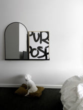 Abstract Purpose Typography wall art print